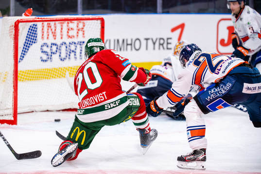 Frölundas Joel Lundqvist gör 1-1