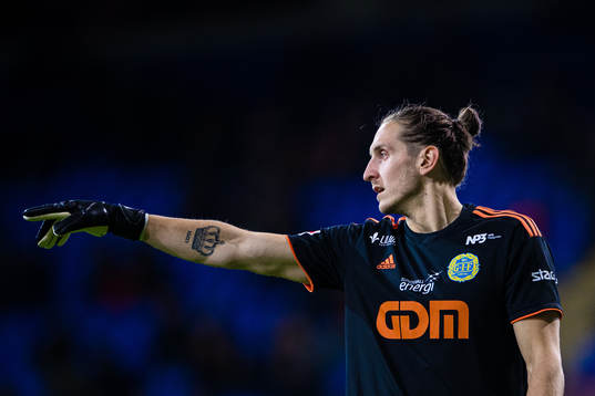 Sundsvalls målvakt David Mitov Nilsson