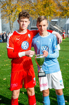 Malmös spelare jublar