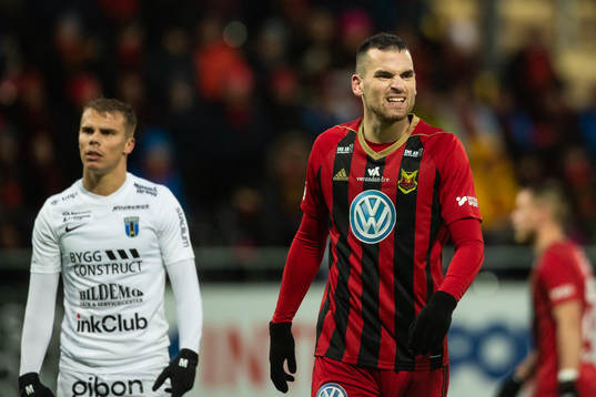 Östersunds Dino Islamovic reagerar