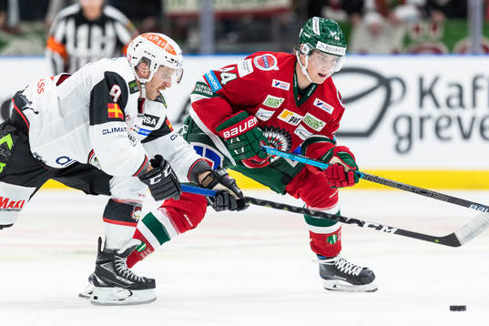 Malmö Redhawks Frederik Storm och Frölundas Jacob