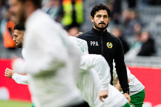 Hammarbys assisterande tränare Pablo Pinones-Arce