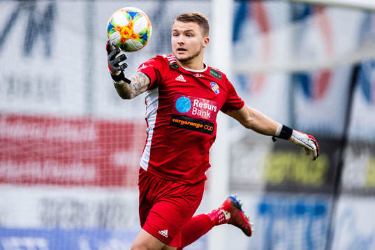 Eskilsminnes målvakt Pontus Löfvenmark