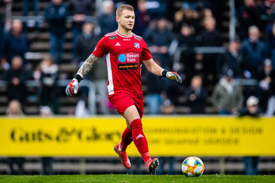 Eskilsminnes målvakt Pontus Löfvenmark