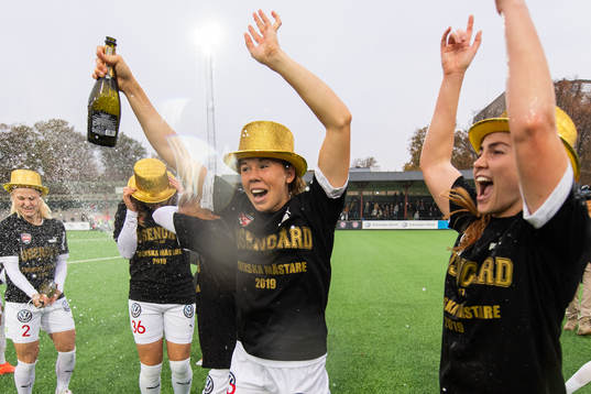 Rosengårds Jessica Samuelsson och Glodis Perla