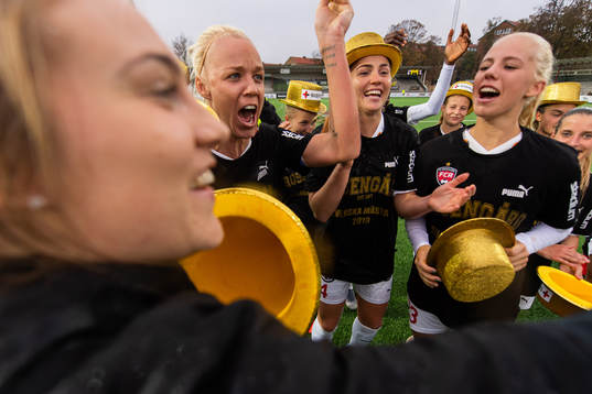 Rosengårds Caroline Seger, Glodis Perla Viggosdottir och