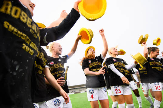 Rosengårds Caroline Seger, Glodis Perla Viggosdottir och