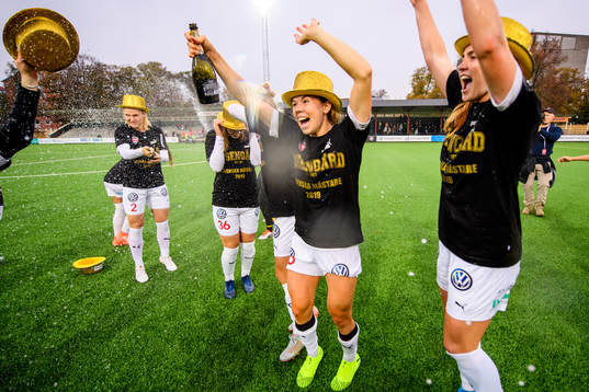 Rosengårds Jessica Samuelsson och Glodis Perla