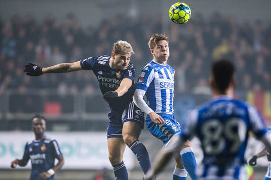 Djurgårdens Astrit Ajdarevic odh IFK Göteborgs Emil Holm
