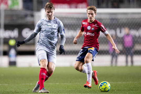 Degerfors Marcus Astvald och Örgrytes Jakob Lindström