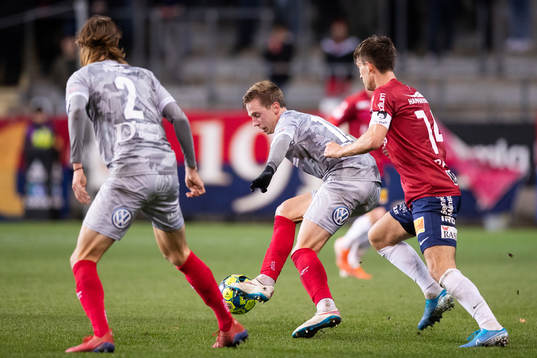 Degerfors Erik Lindell och Örgrytes Daniel Paulson