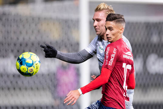 Örgrytes Fredrik Zanjanchi och Degerfors Oliver Ekroth