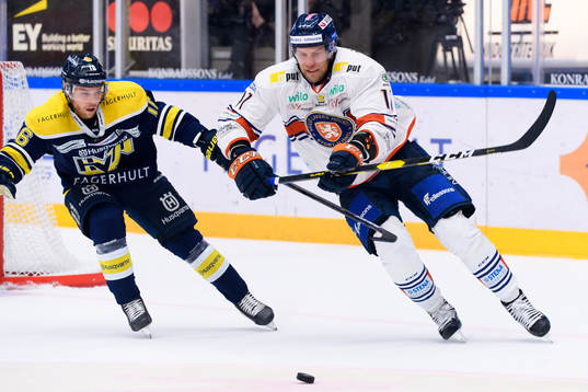 s Filip Sandberg och Växjös Ilari Melart