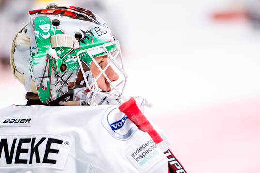 Frölundas målvakt Johan Mattsson