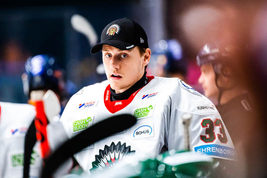 Frölundas målvakt Johan Mattsson