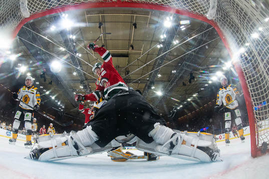 Frölundas Samuel Fagemo jublar
