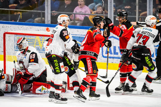 Luleås Jonas Berglund jublar