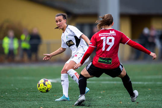 Göteborgs Julia Zigiotti Olme och Limhamn Bunkeflos Rebecka Persson
