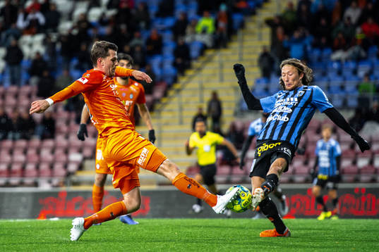 AFC Eskilstunas Jesper Björkman och Sirius Axel Björnström