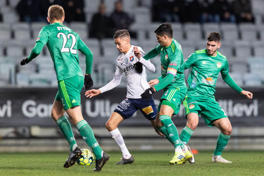 Örgrytes Fredrik Zanjanchi och Dalkurds Dillan Ismail