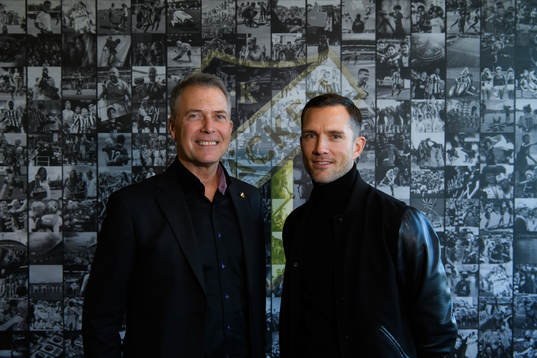 Häckens sportchef Sonny Karlsson och assisterande