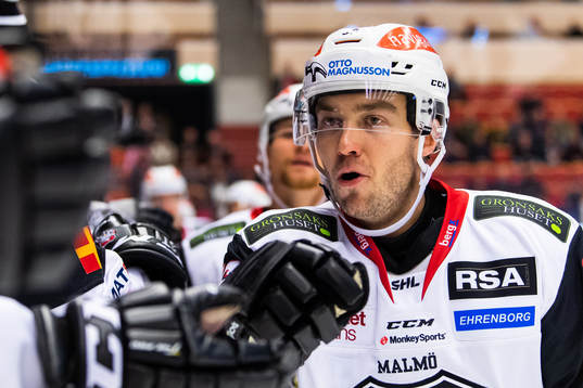 Malmö Redhawks Matias Myttynen jublar