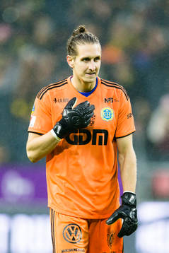 Sundsvalls målvakt David Mitov Nilsson