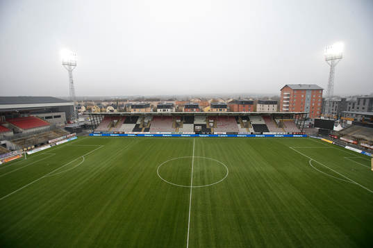 Översikt av Behrn Arena interiör