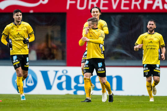  Elfsborgs Rasmus Alm jublar efter 0-1