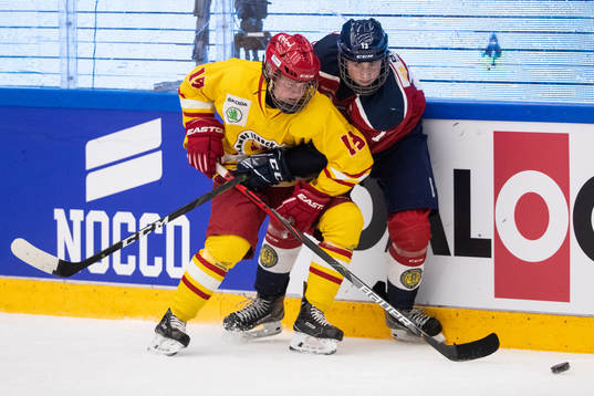 Smålands Filip Rosell och Stockholm Nords Edgar Svennberg