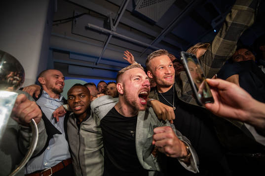 Jacob Une Larsson, Jonathan Ring och Nicklas Bärkroth