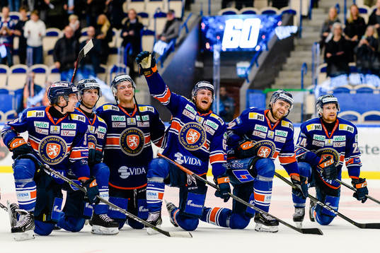 Växjös Marcus Davidsson, Matthew Bodie, Oliver Bohm, Erik