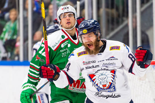 Linköpings Jimmy Andersson jublar