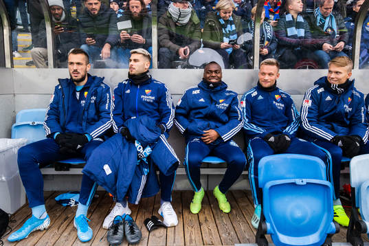 Djurgårdens Emir Kujovic, Astrit Ajdarevic, Edward