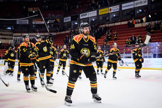 Brynäs Jonathan Sigalet  jublar