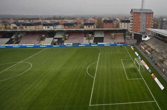 Översikt av Behrn Arena interiör
