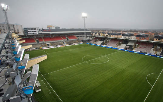Översikt av Behrn Arena interiör