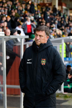 Brommapojkarnas tränare Kjell Jonevret