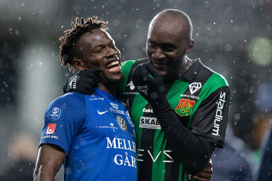 Trelleborgs Abdul Fatawu Safiu och GAIS Boris Lumbana
