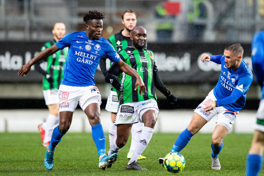 Trelleborgs Abdul Fatawu Safiu och GAIS Boris Lumbana