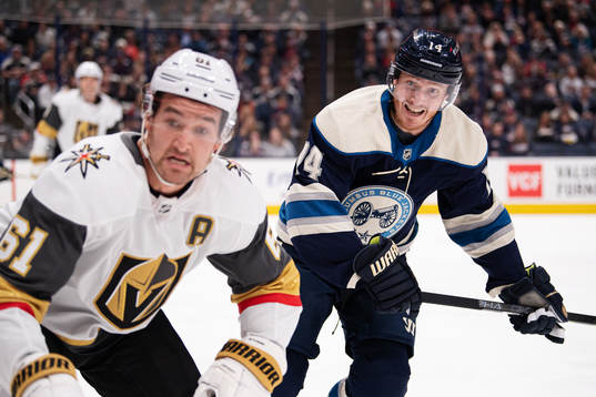 Vegas Mark Stone and Columbus Gustav Nyquist