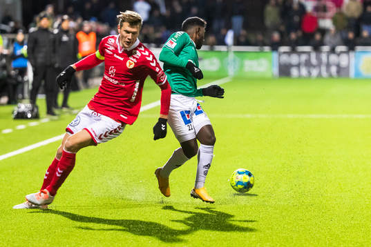 Kalmars Viktor Elm och Brages Kristian Andersen