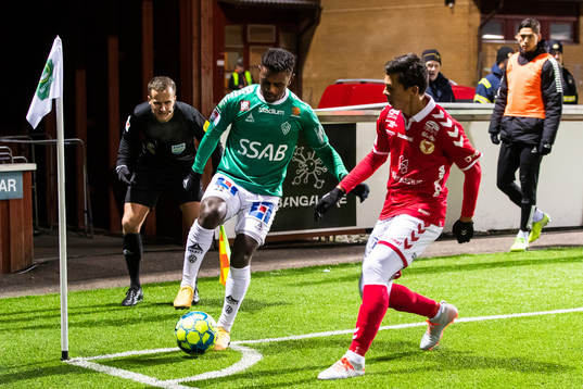 Brages Kristian Andersen och Kalmars Romário Pereira