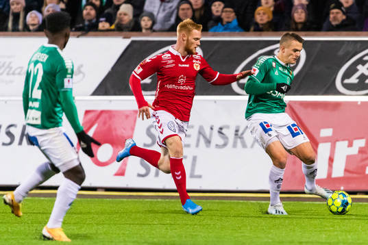 Kalmars Nils Fröling och Brages Benjamin Hjertstrand