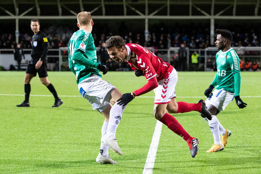 Kalmars Herman Hallberg och Brages Anton Lundin