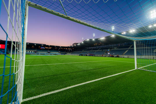 General view of SR-Bank Arena ahead of the UEFA Women's Euro Qualifier football match between Norway and Northern Ireland on November 8, 2019 in Stavanger.