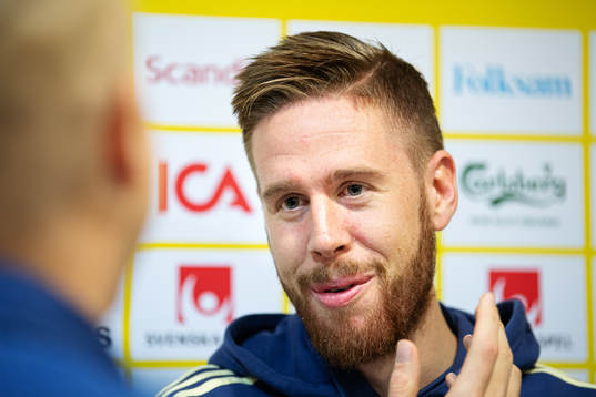 Pontus Jansson of the Swedish national football team