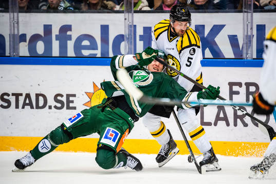 Färjestads Gustav Rydahl och Brynäs Lukas Kilström