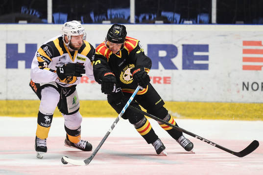 Brynäs Daniel Mannberg och Skellefteås Petter Granberg