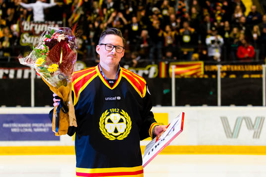 Johan "Honken" Holmqvist uppmärksammas